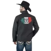 Men Soft Shell Embroidery Jacket Style No. SSJ 7041 - Image 2